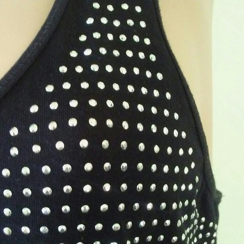 Jennifer Lopez Black Sparkle Mini Dress - Picture 10 of 13